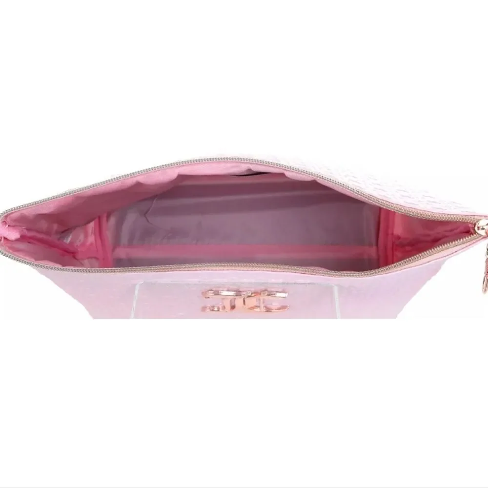 Juicy Couture Iridescent Ombre Heart‎ Cosmetic Pouch